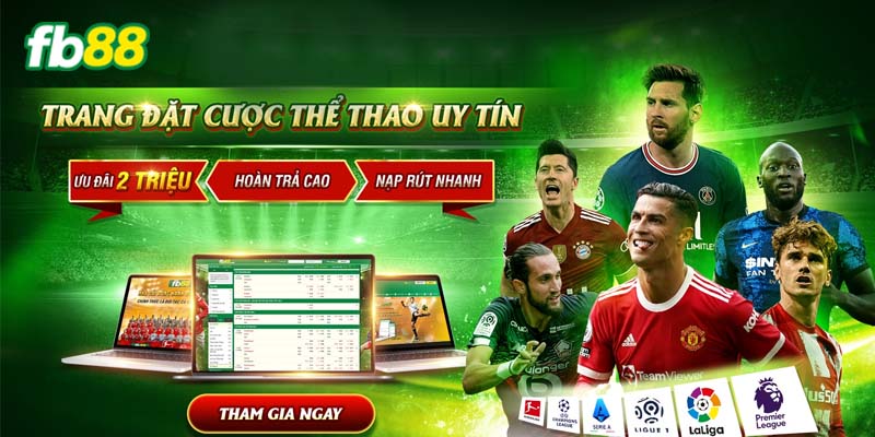 FB88 là trang cược thể thao uy tín hàng đầu